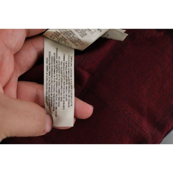 Burberry Shirt Mens Small Plaid Tailored Fit Button Up Long Sleeve Cotton check - Picture 12 of 15